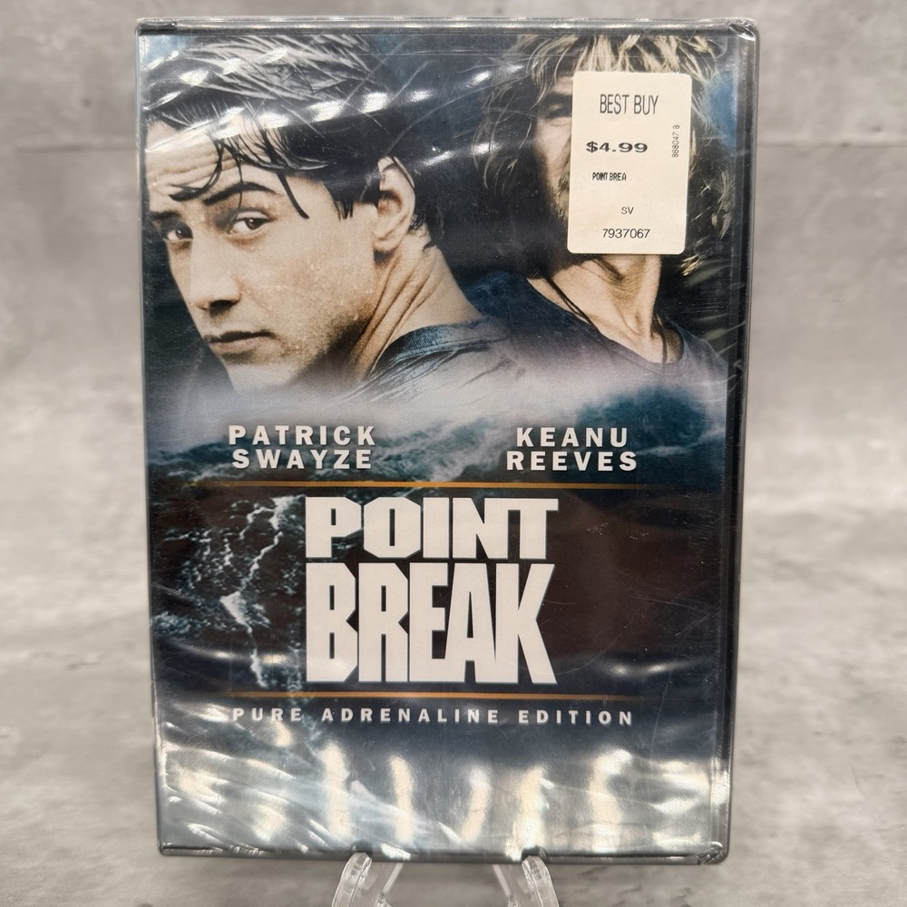 POINT BREAK DVD (2006 Fox) -- Patrick Swayze Keanu Reeves -- SEALED / NEW